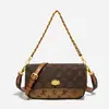 Bolso Pequeño Cuadrado de Lujo con Estampado Retro de Moda de Gama Alta Transfronterizo para Mujer Modelo Nuevo 2026 Bolso Ligero con Textura para Hombro o Cruzado