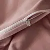 Juego de Ropa de Cama de Algodón Cepillado Engrosado Juego de Cuatro Piezas Sábana de Cama Hueca de Algodón Puro Funda de Edredón Faldón de Cama Juego de Tres Piezas Ropa de Cama Cálida de Otoño e Invierno