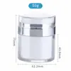 Suministro 15G30G50G100G Presión Vacío Doble Pared Botella Vacío Botella Crema Reempaque Cosmético Botella Vacía