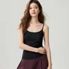 Estilo simple y elegante - Camisola 100% cachemira pura, un top suave y cómodo, que se ajusta a la figura y sin mangas, perfecto como capa interior o para usar con un suéter de punto
