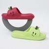 Pantuflas de Manzana de Dibujos Animados para Mujer Verano Moda Sandalias Lindas de Exterior Hogar Hogareño Eva Suela Suave Antideslizantes Pantuflas para Mujer Lindas