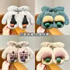 Guantes de Lana con Cuello Halter Estilo Ins Lindo para Niños, Guantes de Manopla Engrosados a Prueba de Viento y Frío, Guantes Cálidos para Otoño e Invierno