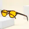 2026 Moda Nueva Retro Ojo de Gato Gama Alta Gafas de Sol Color Carey Tendencia Gafas para Mujer Estilo Callejero