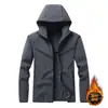 Nueva Chaqueta Softshell Impermeable para Exteriores para Hombre 2026, Chaqueta con Capucha para Hombre, Chaqueta de Montañismo para Hombre, Impermeable de Una Sola Capa