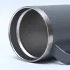 Taza aislada de acero inoxidable 304, taza de agua para oficina, taza de café portátil a prueba de fugas con asa, taza de color sólido de doble capa, hervidor