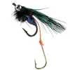 Nuevo anzuelo de pesca con veneno de serpiente de cascabel, anzuelo doble cebo señuelo micro insecto con veneno, cebo de imitación para pescado blanco, pez caballo, tilapia y bagre