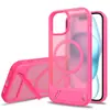 Funda de Teléfono Magnética Universal para Apple 13/14/15 con Textura Similar a la Piel Dos en Uno Magsafe Al por Mayor