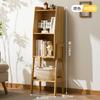 Aparador con Ranuras Gabinete de Almacenamiento Gabinete de Cocina Estante de Almacenamiento Gabinete Auxiliar para Té Pared de Sala de Estar Vinoteca Gabinete para el Hogar