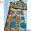 Encaje soluble en agua bordado multicolor hecho a mano DIY europeo y americano, vestido elegante, vestido de novia, ropa para presentación escénica, tejido calado