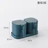 Conjunto de Caixas de Temperos para Cozinha com Tampas, Pote de Sal, Caixa de Armazenamento de Condimentos Doméstico com Colher