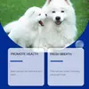 Polvo Limpiador Dental para Perros Yegbong Limpieza Suave de Dientes para Perros Mejora el Mal Aliento Oral y Refresca el Aliento