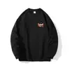 Nueva colección de otoño e invierno: sudadera para hombre con forro de polar, peso pesado, versátil, adecuada para uso en exteriores y casual, cuello redondo, estilo pullover, prenda superior para hombre