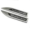 Etiqueta lateral con tira brillante totalmente metálica de Geely, pegatina decorativa para guardabarros de carrocería, logotipo de marca, modificación personalizada