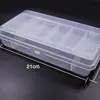Caja de herramientas Luya de doble capa, caja de cebo para peces, caja de plástico, caja Luya, caja de accesorios para pesca en el mar, equipo de pesca, suministros de equipo de pesca, accesorios