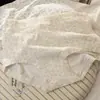 Menina Preguiça Classe a Doce Floral Cintura Média-Alta Roupa Íntima Feminina 7A Antibacteriana Tamanho Grande Aperta o Quadril Esconde a Barriga Calcinha Venda por Atacado