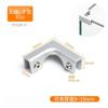 Venta al por mayor Transfronteriza Aleación de Aluminio Engrosada Maceta para Azulejos Set de Accesorios Hebilla para Maceta Clip de Fijación sin Perforaciones para Azulejo