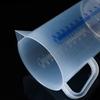 Taza Medidora Engrosada con Tapa Taza Medidora Resistente al Frío y al Calor Vaso para Agua Cocina Horneado con Escala Taza Medidora Taza Medidora de Plástico