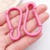Mosquetão Colorido Esmaltado Pintado em Forma de Cabaça Chaveiro de Liga de Alumínio Acessórios de Roupa DIY Fivela Pingente Peças de Joia
