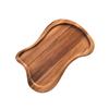 Plato de Café de Madera de Acacia Bandeja de Madera Japonesa Bandeja de Madera Rectangular Creativa Postre Sushi Dieta Bandeja de Madera Maciza