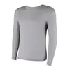 Ropa de Otoño e Invierno Nueva para Hombre que Embellece la Piel Traje Ácido Hialurónico Mantenimiento del Calor Ultradelgado Manga Larga Antiestático Sin Marcas Base Nutrición de la Piel Ropa