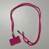 Cordão para Celular Transfronteiriço, Alça de Pescoço Ajustável, Suporte de Corda de Nylon DIY para Usar na Diagonal, Corda Multifuncional Anti-Perda e Anti-Queda