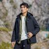 Ropa Outdoor Rush para Mujeres y Hombres Pareja Engrosada Esquí Montañismo Talla Grande Chaqueta Cuatro en Uno a Prueba de Frío con Capucha Desmontable para Hombres