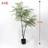 Plantas Verdes Simuladas Bambu Nandina Ecológico Pe Móveis para Casa Plantas Nandina em Vasos Paisagismo Plantas Simuladas Árvores Artificiais