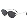 Nuevas Gafas de Sol Polarizadas Y2K Divertidas Estilo Nerd Redondas Estrechas para Mujer, Gafas de Sol de Moda con Montura Pequeña