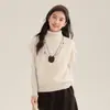 Chaleco de Punto Exquisito de Cuello Alto para Niñas 2026 Nuevas Llegadas de Otoño Estilo Perezoso para Niños Chic Holgado Top para Superponer Moderno