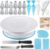 Amazon Transfronterizo Spot Juego Combinado de 71 Piezas de Herramientas de Cocina y Repostería, Base Giratoria para Pasteles Suministro Directo de Fábrica