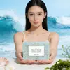 Tk Sabonete Esfoliante de Coco Popular Transfronteiriço Sabonete de Leite de Coco com Cúrcuma Sabonete de Limão Sabonete de Algas Marinhas Sabonete de Óleo Essencial Artesanal para Banho