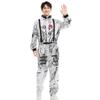 Traje Espacial de Adulto de La Tierra Errante Mono para Fiesta Reunión Anual Cosplay de Astronauta Disfraz de Halloween para Actuación