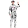 Disfraz de Astronauta Espacial de Halloween Piloto Espacial Vagando por la Tierra Personaje CoS Traje de Aviador Ropa de Astronauta