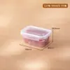 Caixa de Armazenamento, Micro-ondas, Caixa Transparente para Conservação de Frutas, Caixa Selada à Prova de Vazamento para Geladeira, Armazenamento Selado de Alimentos, Frutas, Refeições Frias