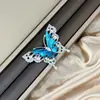 [Esplendor Perlado] Exquisitamente Elaborado, Elegante y Grandioso, Broche Floral de Mariposa de Lujo Ligero de Alta Gama, Broche de Moda y Sofisticado