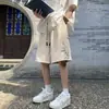 Novo estilo chinês estilo nacional fivela terno shorts masculino moda marca verão fino cinco pontos calças moda nacional bordado calças casuais