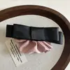 Estilo Coreano Lançamento Novo Saia Exquisita Plissada Grampo de Cabelo com Laço Prendedor de Mola Grampo de Cabelo Elegante Grampo de Cabelo Doce para Parte de Trás da Cabeça para Mulheres