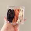 Diadema altamente elástica y duradera que no estrangula el cabello ni deja marcas, perfecta para asegurar coletas altas, accesorio versátil para el cabello de uso diario