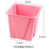 Mi Wei Maceta Cuadrada Carnosa de Plástico Transpirable Nuevo Estilo Maceta para Plántulas de Rosas Control de Raíces Maceta para Esquejes de Hortensia Clematis
