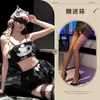 Tingxiang Nocturno Invierno Nuevo Estilo Niña Linda Traje de Pijama Suave Lindo Dibujo Animado Bidimensional Ropa Interior Suave Pegajosa Ropa de Casa