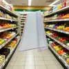 Prateleira Anchen tipo prateleira de supermercado etiqueta de produto tira de etiqueta PVC tipo cartão externo plástico transparente etiqueta tira de preço