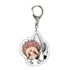Mantra lindo llavero acrílico caricatura anime colgante diy foto publicidad cadena logo pequeño regalo