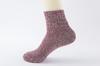 Calcetines de lana gruesos y cálidos de color sólido para mujer, calcetines retro de estilo étnico para dama al por mayor [una generación]]