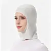 Gorra de Trabajo a Prueba de Polvo con Sudadera para Fábrica de Alimentos, Protector de Cuello de Higiene para Catering, Gorra Baotou Transpirable Lavable Elástica Anti-Caída del Cabello