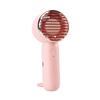 Nuevo Verano USB Recargable de Mano Ventilador Pequeño Ventilador Cañón de Acero Pequeño Portátil Colgante Bolsa Mini Ventilador