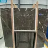 Láminas de Mármol Natural, Muestra Disponible: Travertino de 15*15 en Blanco, Negro, Gris, Marrón, Tonos Oscuros y Claros para Muebles, Cubiertas de Mesa de Comedor y Piedra para Paredes
