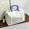 Bolsa de viagem portátil de grande capacidade para mulheres, bolsa para viagens curtas, bolsa de bagagem à prova d'água, bolsa de mão, bolsa de bagagem leve expansível