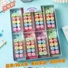 Set de 10 Sellos Sanrio Animales Marinos Verduras Espacio Coche Planificador de Ponis Set de Sellos de Agua
