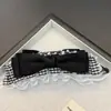 Pinza de plátano Miffy de conejo linda y versátil estilo coreano para toda la parte posterior de la cabeza, nuevo pasador de felpa de alta gama para niñas