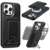 Estuche Magnético para Tarjetas de Comercio Exterior Adecuado para Apple 16Promax Tendencia 15 Soporte 14 Estuche Separable para Tarjetas 13